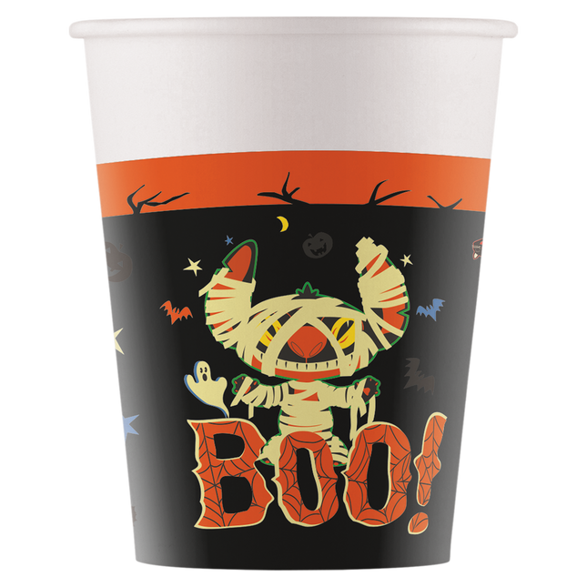 Stitch Cups Halloween 200ml 8Stück