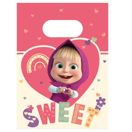 Masha And The Bear Sharing Bags 4pcs