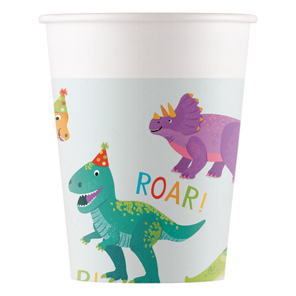 Dino Becher Roar! 200ml 8Stück