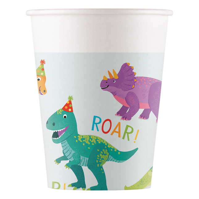 Dino Becher Roar! 200ml 8Stück