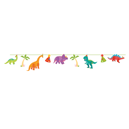 Dino-Girlande 2,3 m