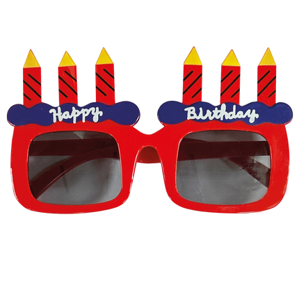 Happy Birthday Gläser Kerzen