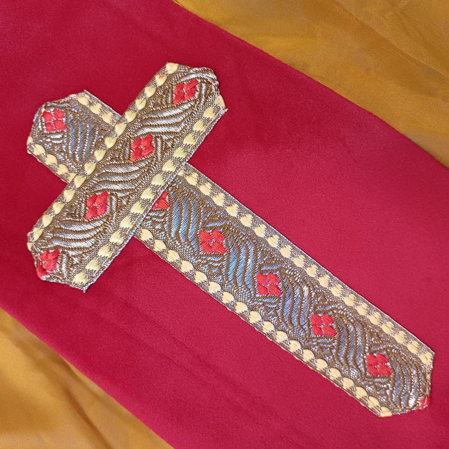 Sinterklaas Anzug Cotton Velvet 4-teilig