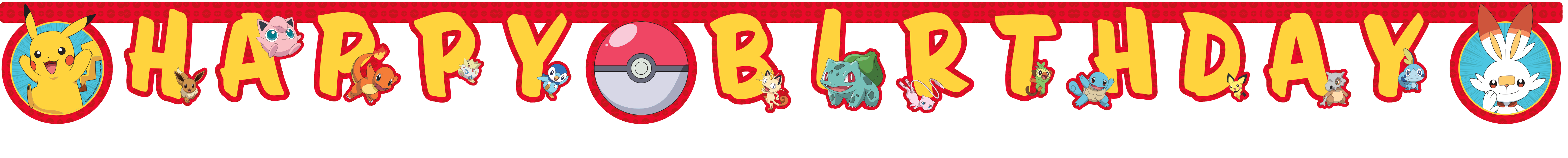Pokemon Briefschlinge Happy Birthday