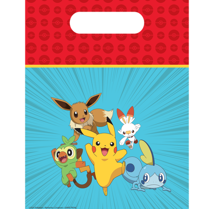 Pokemon Sharing Bags 6pcs