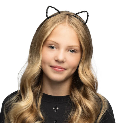 Katzen-Diadem „Black Diamond“