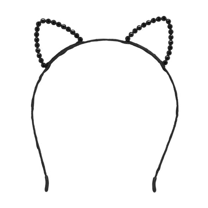 Katzen-Diadem „Black Diamond“