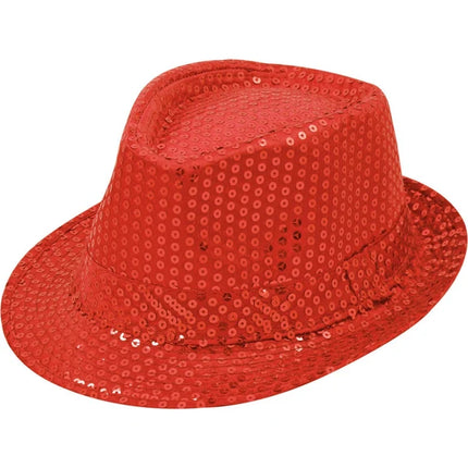 Rote-Hut-Glitzer