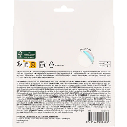 Weiß Grüner Türvorhang Silber 1,7m