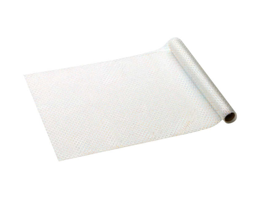 Weißer Tischläufer 3m