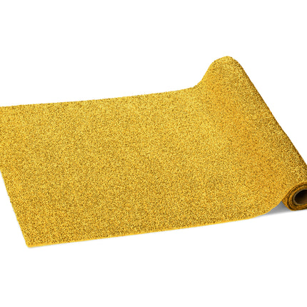 Goldener Tischläufer Metallic 3m