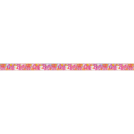Geburtstagsmädchen Banner 3,65m