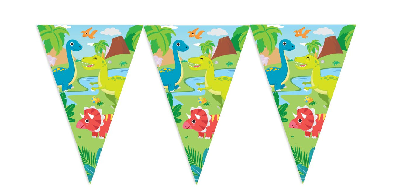 Dinosaurier Girlande 10m
