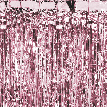 Rose Gold Türvorhang Metallic Folie 2m
