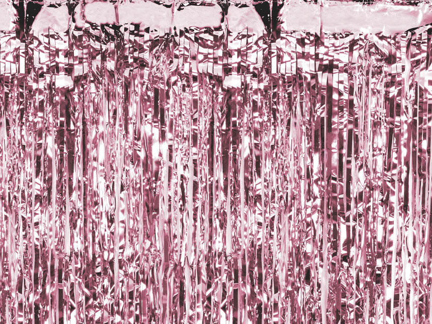 Rose Gold Türvorhang Metallic Folie 2m