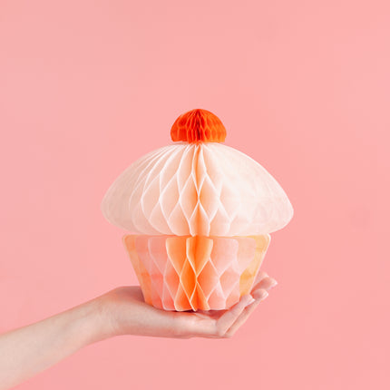 Rosa Waben Cupcake 20cm