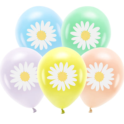 Bunte Ballons Pastell 30cm 5Stück