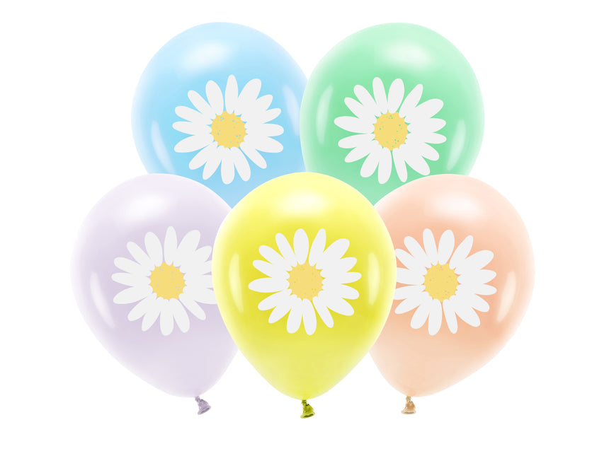 Bunte Ballons Pastell 30cm 5Stück
