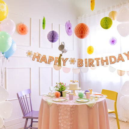 Bunte Ballons Pastell 30cm 5Stück