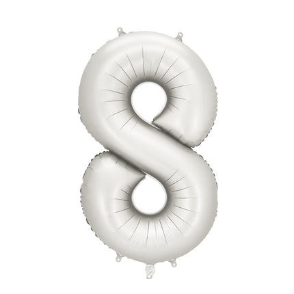 8 Jahre Figur Ballon leer 86cm