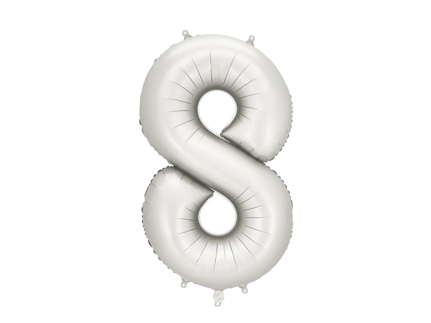 8 Jahre Figur Ballon leer 86cm