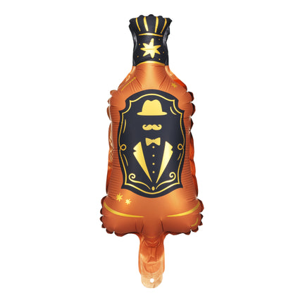 Whiskey Flasche Helium Ballon Leer 12cm