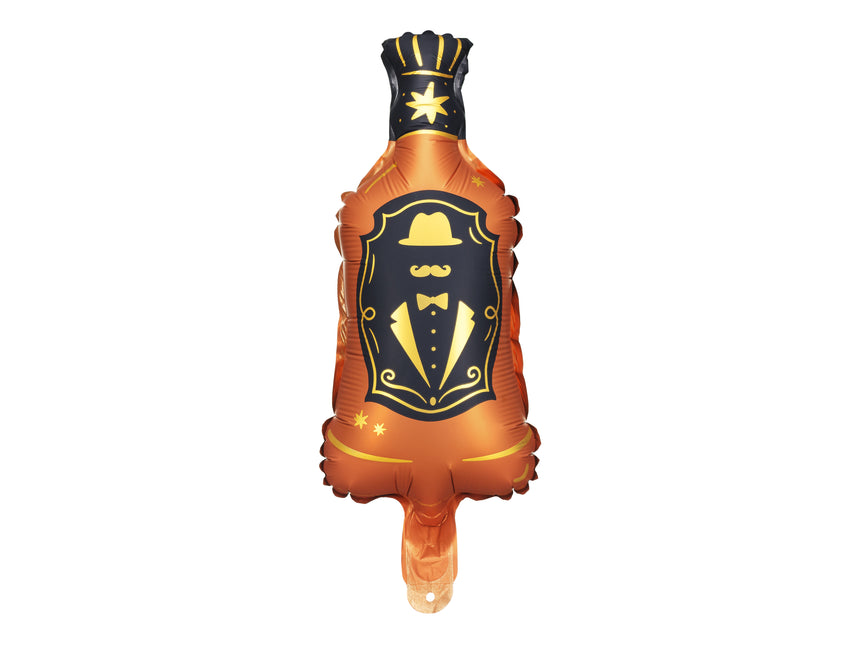 Whiskey Flasche Helium Ballon Leer 12cm