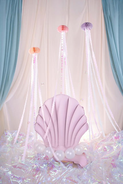 Lila Ballonhülle Leer 96cm