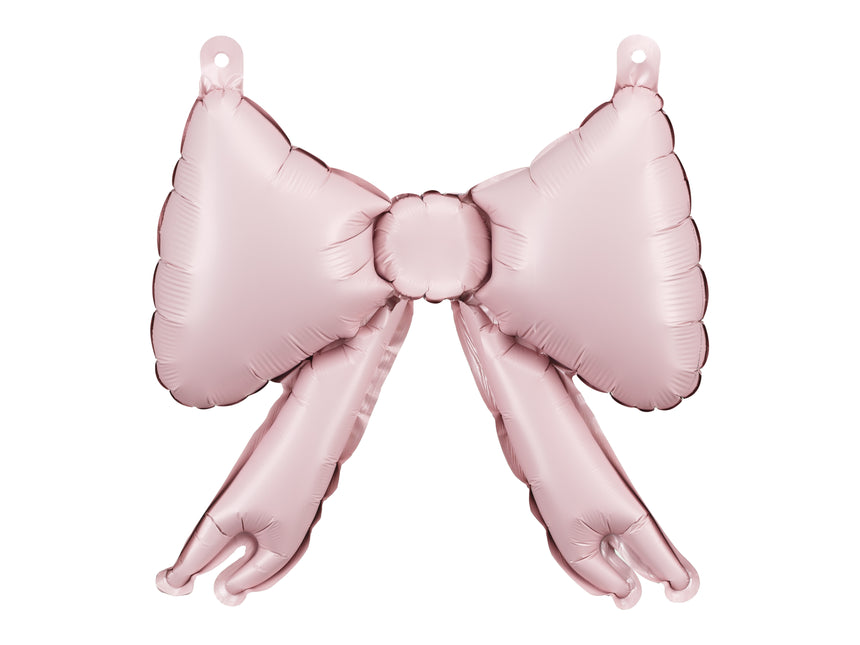 Schleife Ballon Hellrosa 25cm