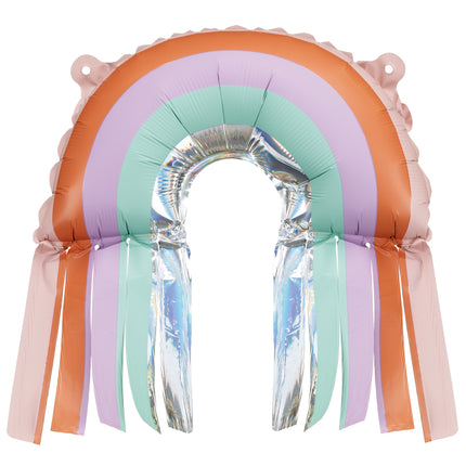 Regenbogen Ballon Leer 41cm