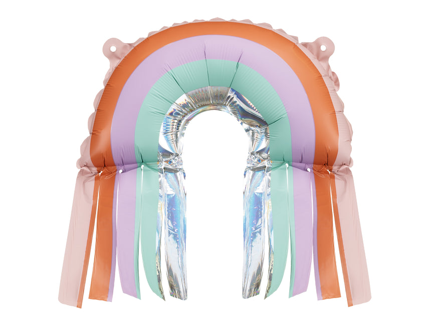 Regenbogen Ballon Leer 41cm