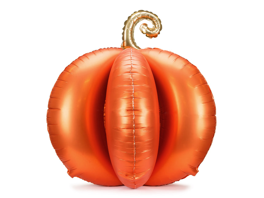 Kürbis Ballon Orange Leer 90cm