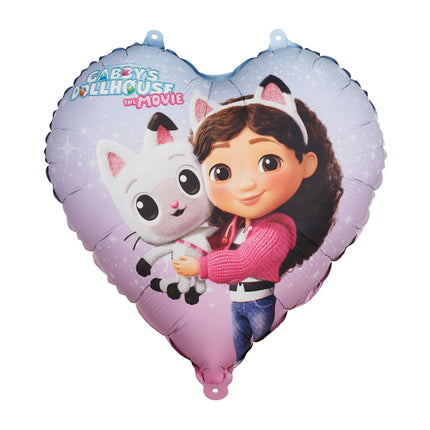 Folienballon Herz Gabby's Dollhouse, 35cm