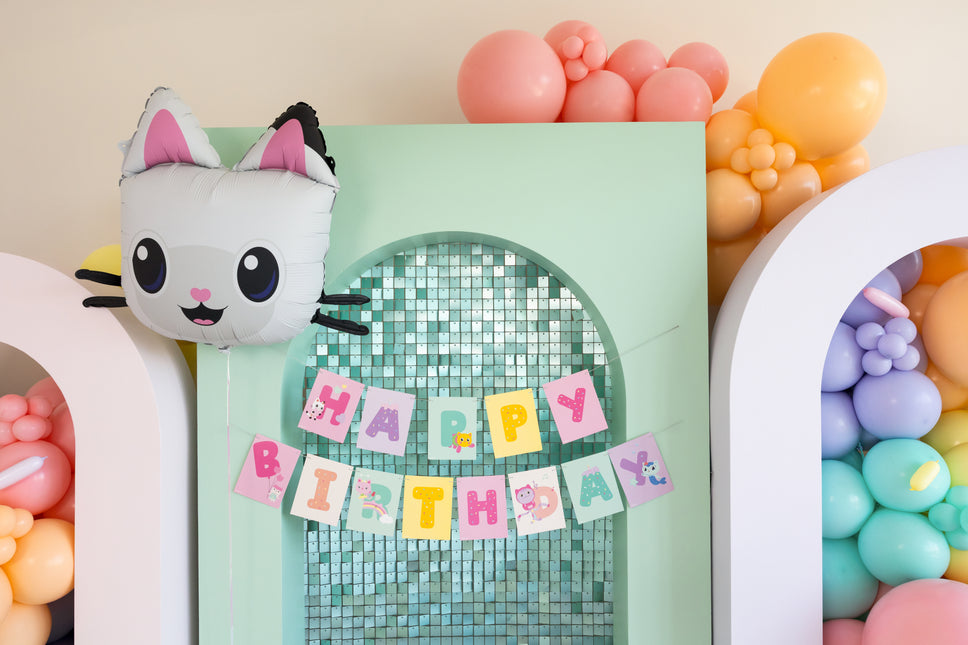 Pandy Paws Folienballon, 65x57 cm