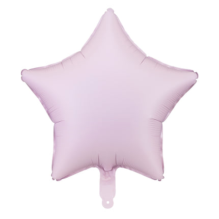 Stern Helium Ballon Lila Leer 48cm