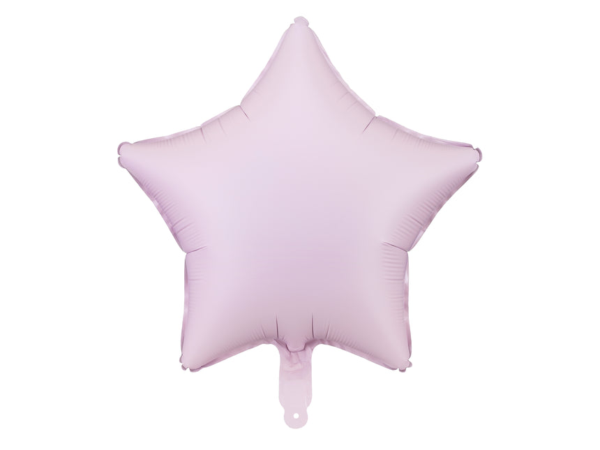 Stern Helium Ballon Lila Leer 48cm