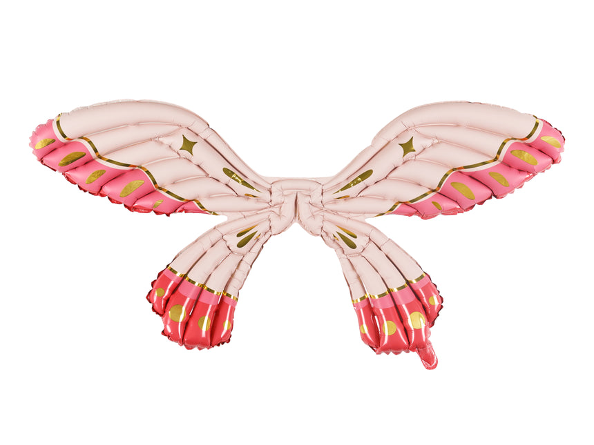 Schmetterling Helium Ballon Rosa Leer 50cm