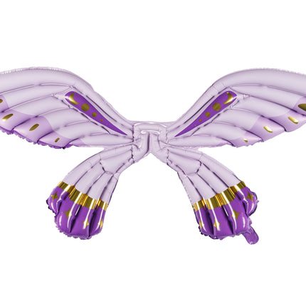 Schmetterling Helium Ballon Lila Leer 50cm