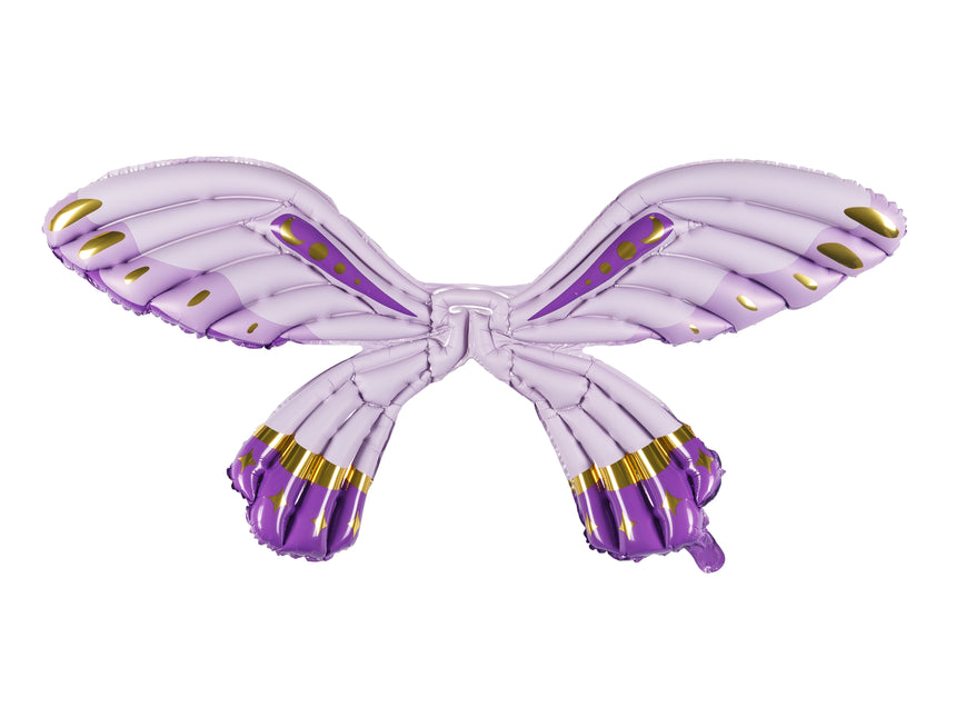 Schmetterling Helium Ballon Lila Leer 50cm