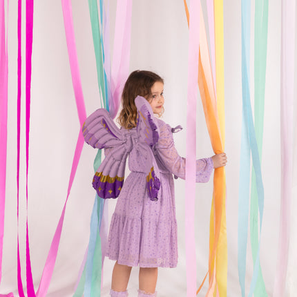 Schmetterling Helium Ballon Lila Leer 50cm