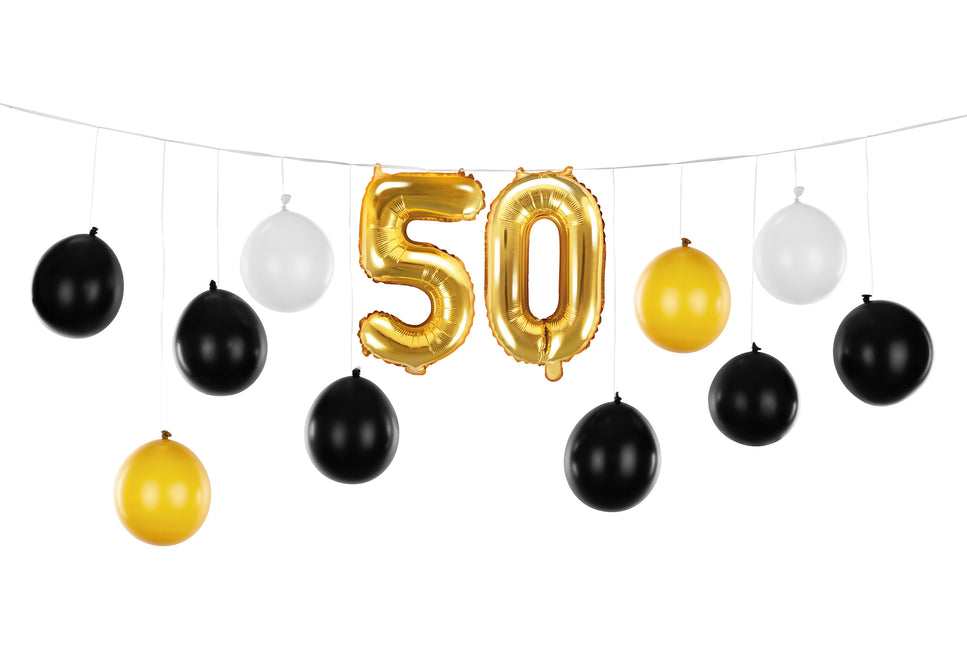 50 Jahre Ballongirlande 2,6m