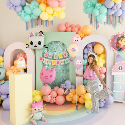Briefschlinge Happy Birthday Gabby's Dollhouse, 180 x 15 cm