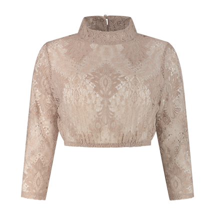 Oktoberfest Bluse Braun Damen