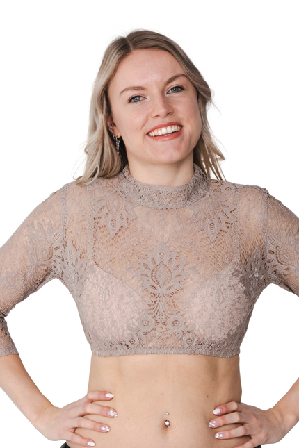Oktoberfest Bluse Braun Damen