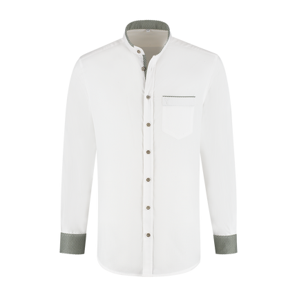 Oktoberfest Bluse Weiß Männer