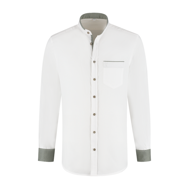 Oktoberfest Bluse Weiß Männer
