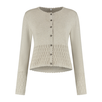 Oktoberfestweste Beige Damen