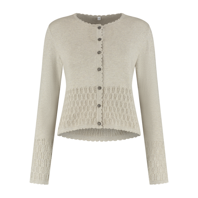 Oktoberfestweste Beige Damen