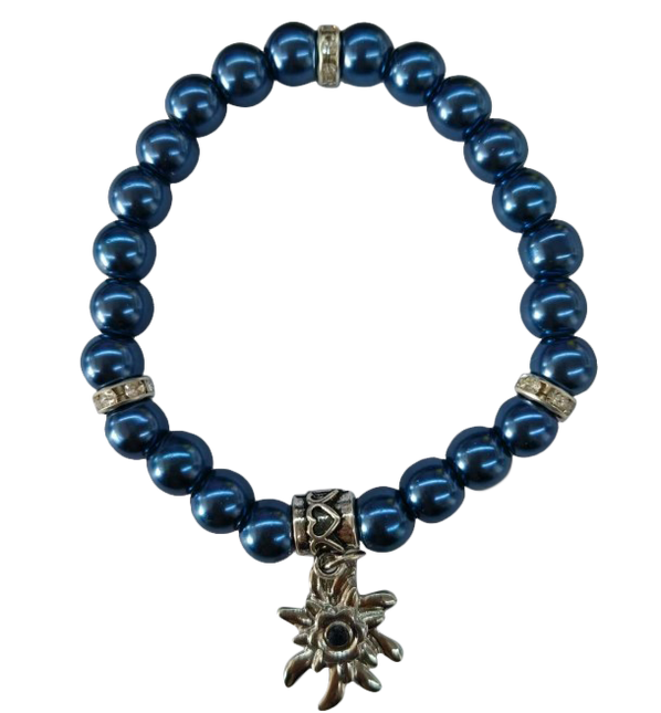 Dunkelblaues Armband Edelstein