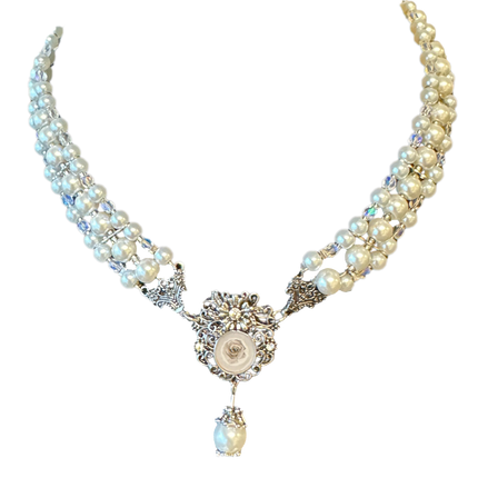 Perlenkette Edelstein